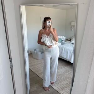Wilfred White Wide Leg Jumpsuit